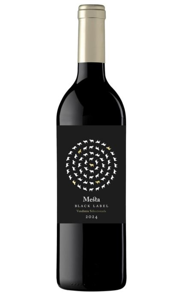 VINO MESTA BLACK Vendim.Selec.'24 0,75 L.